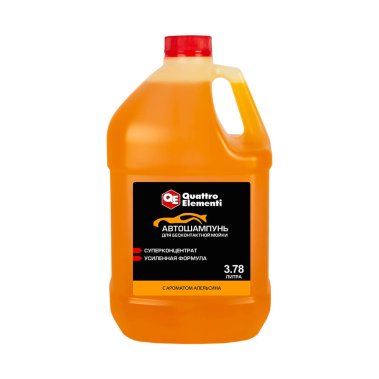 фото Шампунь бесконтактный, 3,78 л "Апельсин", активная пена QUATTRO ELEMENTI 796-580