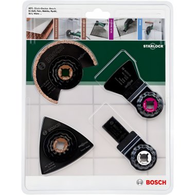 фото Набор оснастки для керамической плитки Starlock (4 пр.) BOSCH 2609256978