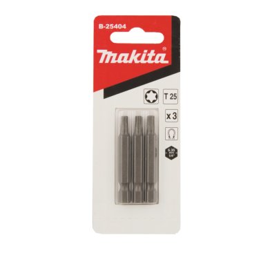 фото Бита T25 х 50 мм E-form (3 шт.) MZ MAKITA B-25404
