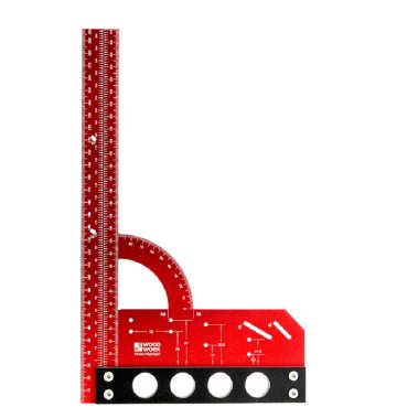 фото Угольник разметочный многофункциональный 300 мм WOODWORK MGR-301