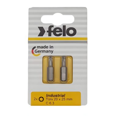 фото Бита T 20х25 мм (2 шт.) Industrial FELO 02620036