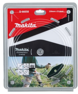 фото Нож для травы 230 х 25,4 мм 2T MAKITA D-66058