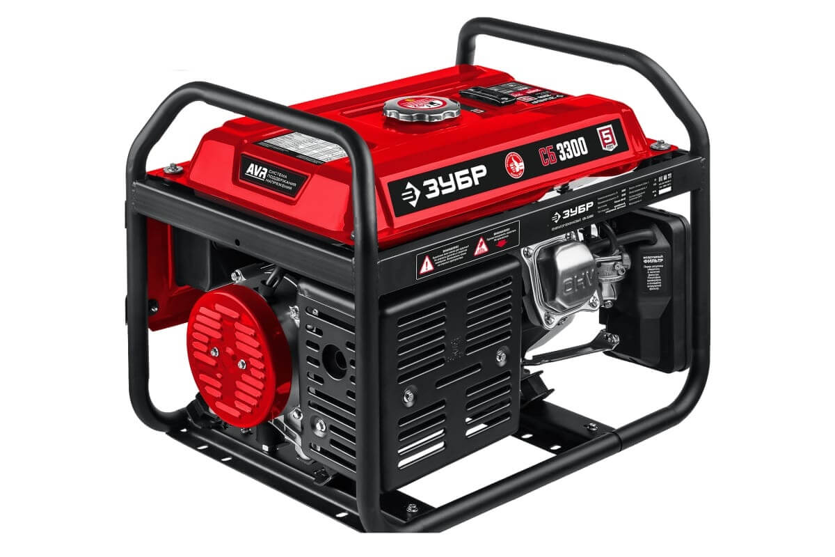 фото Генератор бензиновый ЗУБР СБ-3300