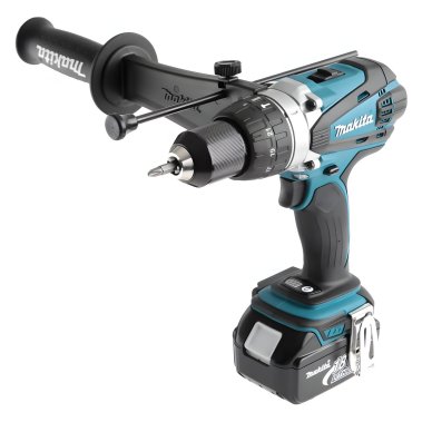 фото Дрель аккумуляторная ударная MAKITA DHP458RFE