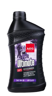 фото Масло AEG Ultimate SAE 5W30 0,6 л (полусинтетическое, для 4-тактных двигателей) 33292