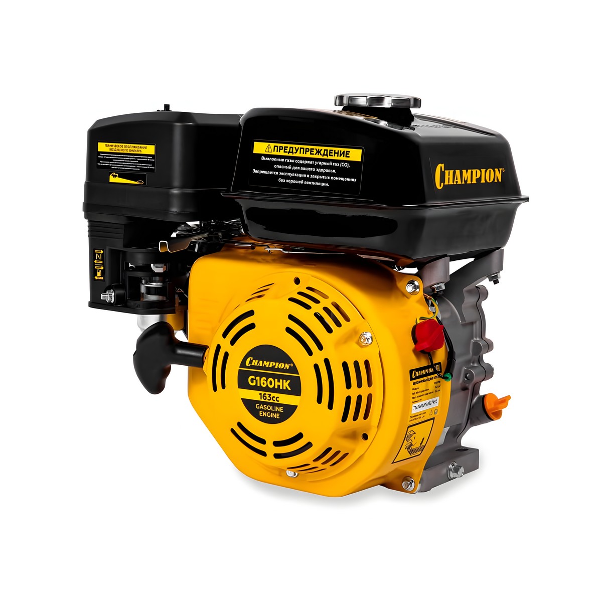 фото Двигатель CHAMPION G160HK