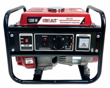 фото Генератор бензиновый BRAIT BR1500 02.01.057.047