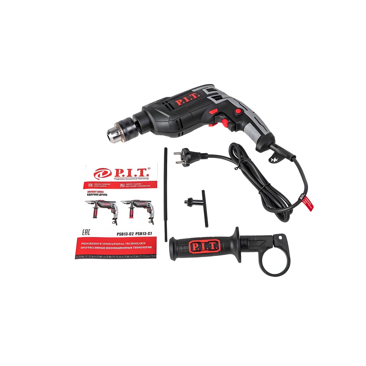 фото Дрель ударная P.I.T. PSB13-C2 Мастер