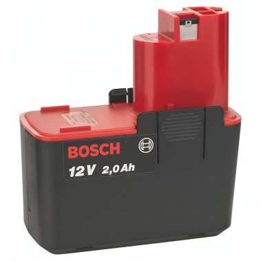 фото Аккумулятор BOSCH (12V, 2.0Ah, Ni-Cd, плоский) 2607335151