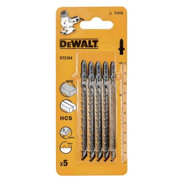 фото Пилки (5 шт., дерево) DeWalt DT2164