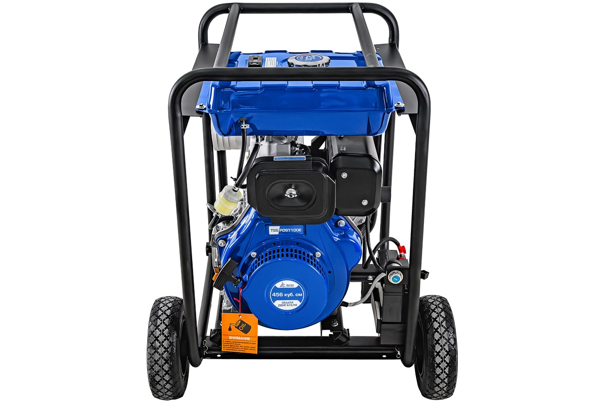 фото Мотопомпа дизельная TSS PDST100E (электростартер, АКБ)