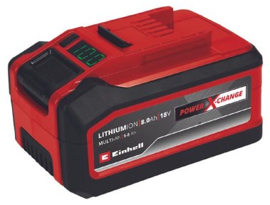 фото Аккумулятор Einhell PXC Plus Multi-Ah 18 В, 5,0-8,0 А/ч, Li-Ion 4511600