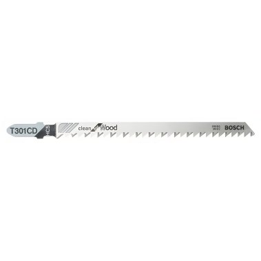 фото Полотно пильное T 301 CD Clean for Wood (5 шт.) BOSCH 2608637590
