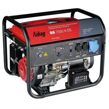 фото Электростанция бензиновая FUBAG BS 7500 A ES 641031