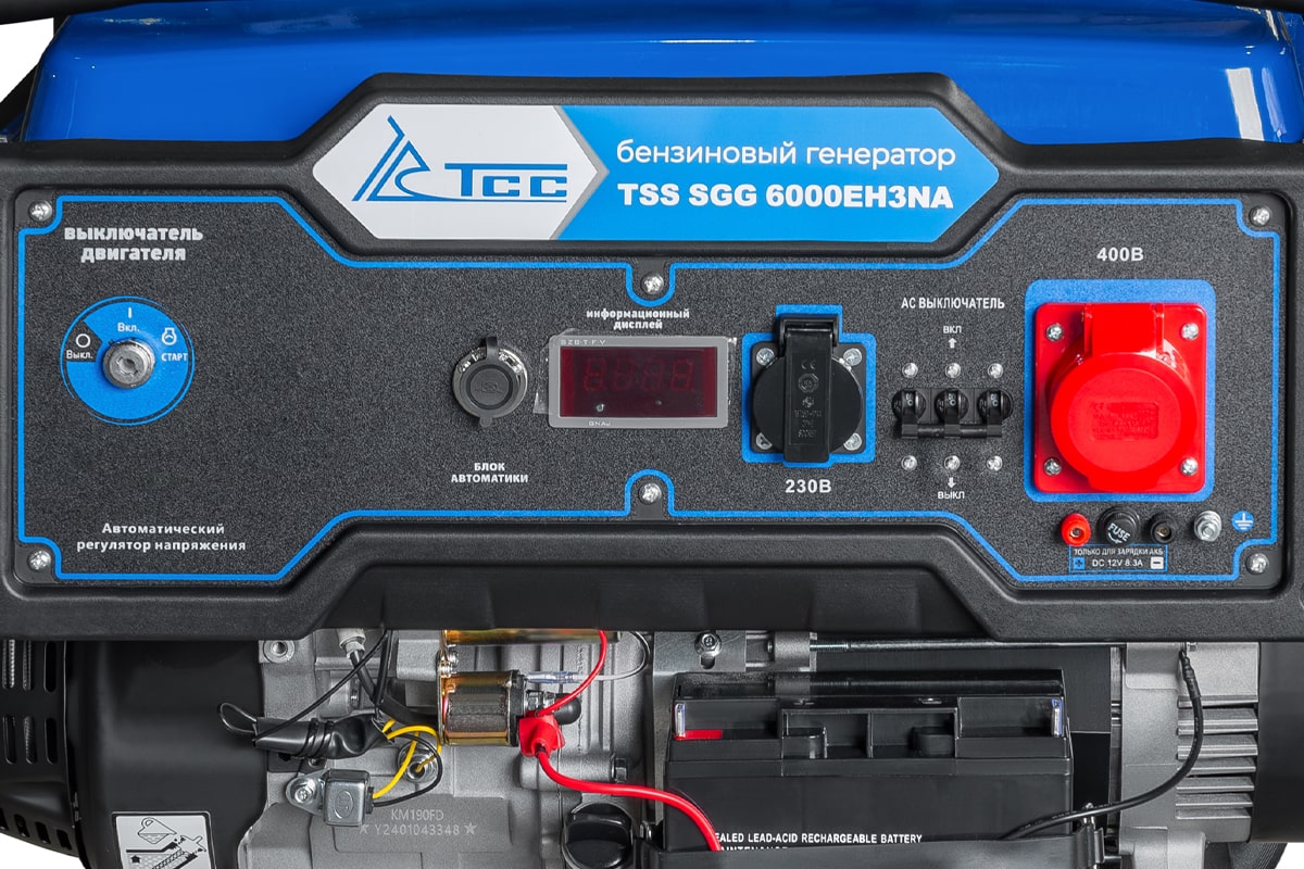 фото Бензогенератор TSS SGG 6000EH3NA