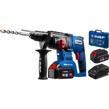 фото Перфоратор аккумуляторный ЗУБР PB-260-42 (кейс)
