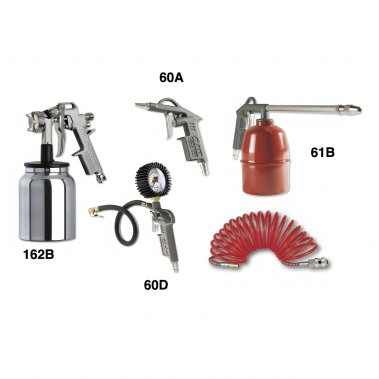 фото Комплект пульверов 162 B быстросъем Kit Italia