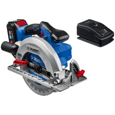 фото Пила дисковая аккумуляторная ЗУБР Профессионал CPB-190-41