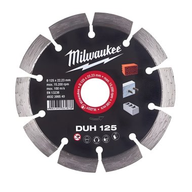 фото Диск алмазный DUH 125 мм MILWAUKEE 4932479464