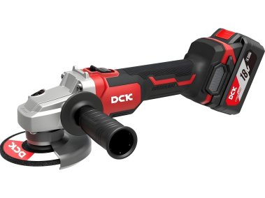 фото Шлифмашина угловая аккумуляторная DCK KDSM03-125