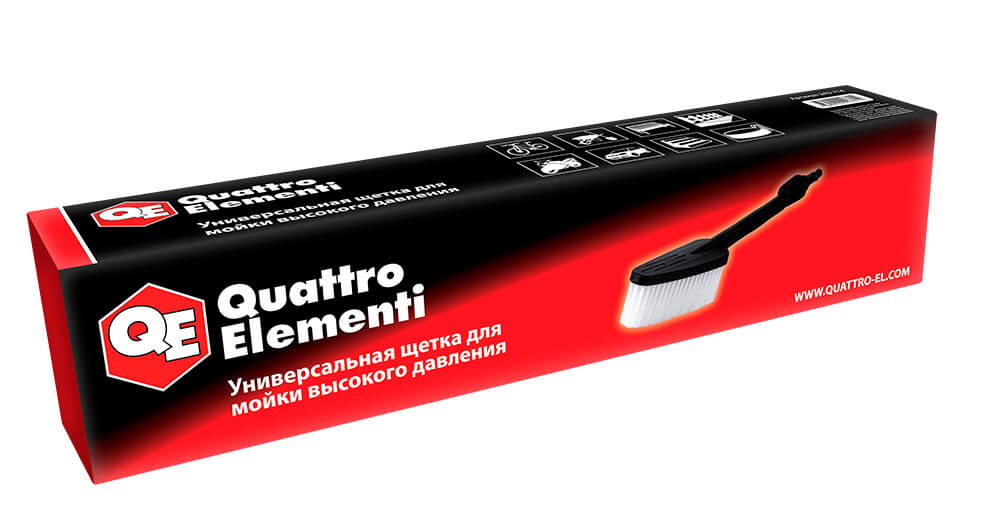фото Щетка фиксированная для мойки высокого давления QUATTRO ELEMENTI 243-714