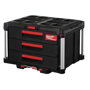 фото Ящик с 3-мя выдвижными отсеками Packout MILWAUKEE 4932472130
