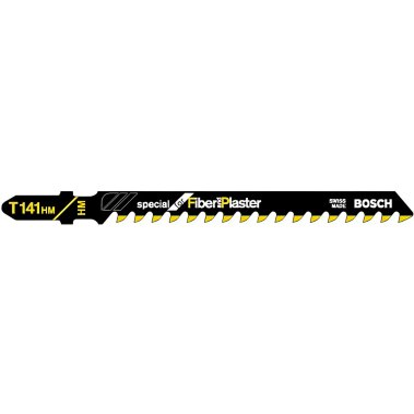 фото Полотно пильное T 141 HM Special for Fiber + Plaster (3 шт.) BOSCH 2608633175