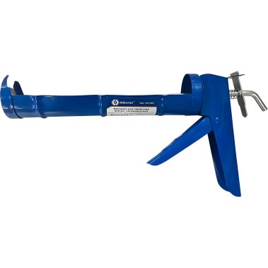 фото Пистолет для герметика полукорпусной 310 мл КОБАЛЬТ 243-981