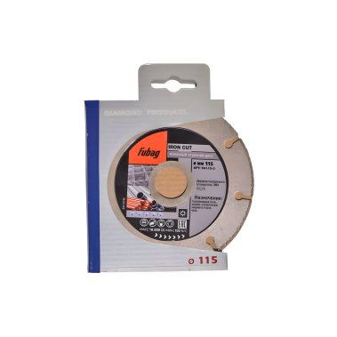 фото Диск алмазный 115 х 22.2 мм IRON CUT FUBAG 66115-3