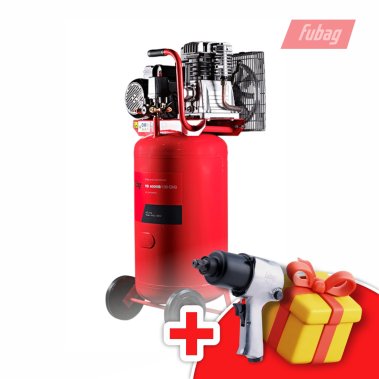 фото Компрессор FUBAG VB4000B/100 CM3 + ПОДАРОК Пневмогайковерт ударный FUBAG IW580 (1/2'')