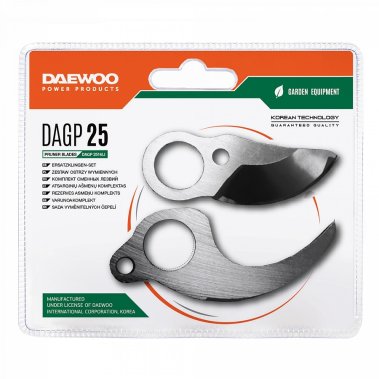 фото Комплект сменных лезвий для секатора DAGP 25 DAEWOO