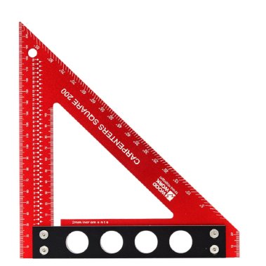 фото Угольник разметочный столярный 200 мм WOODWORK MGR-200