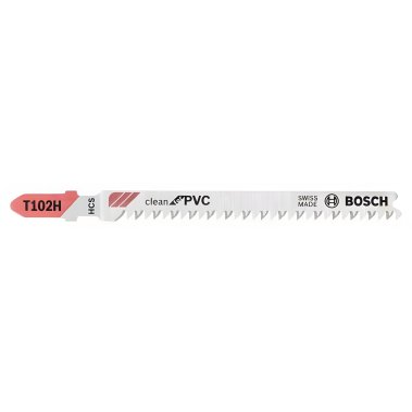 фото Полотно пильное T 102 H Clean for PVC (5 шт.) BOSCH 2608667446
