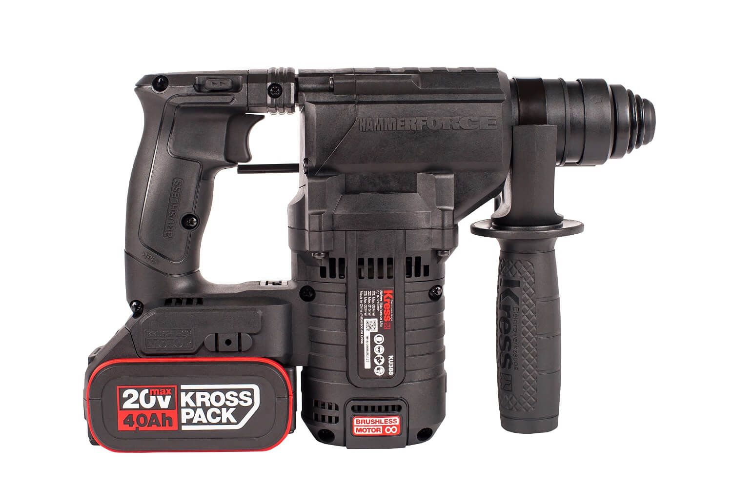 фото Перфоратор аккумуляторный KRESS KU388