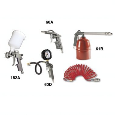 фото Комплект пульверов 162 А быстросъем Kit Germania