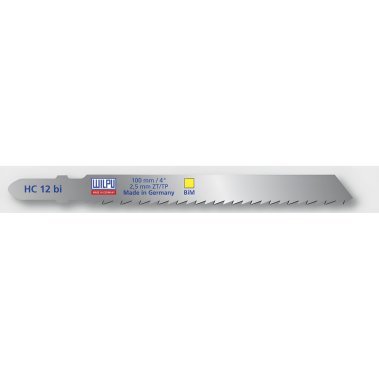 фото Пилки HC 12 bi (дерево, пластик, 5 шт.) WILPU 0211100005
