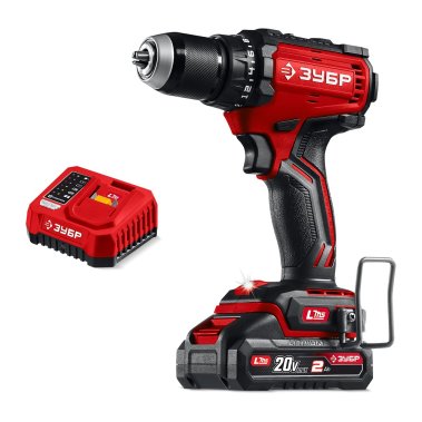 фото Дрель аккумуляторная ЗУБР ДБ-65-21 LMS
