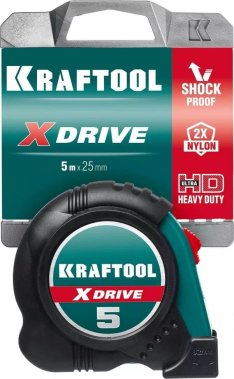 фото Рулетка 5 м х 25 мм KRAFTOOL X-Drive 34122-05-25_z02