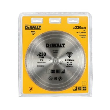 фото Диск алмазный 230 х 2.4 х 22.2 мм (керамическая плитка) DeWalt DT40207