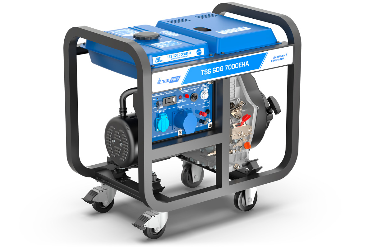 фото Дизель генератор TSS SDG 7000EHA