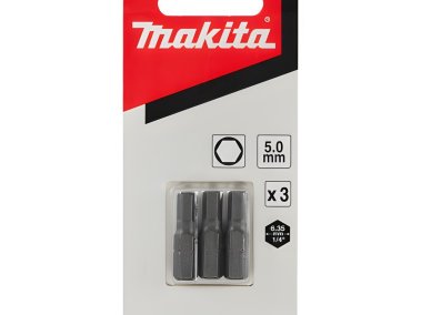 фото Бита HEX 5.0 х 25 мм C-form (3 шт.) MAKITA B-23715
