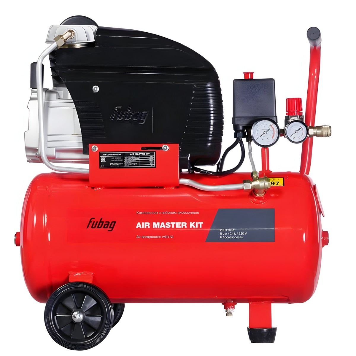 фото Компрессор FUBAG AIR MASTER KIT + 6 предметов