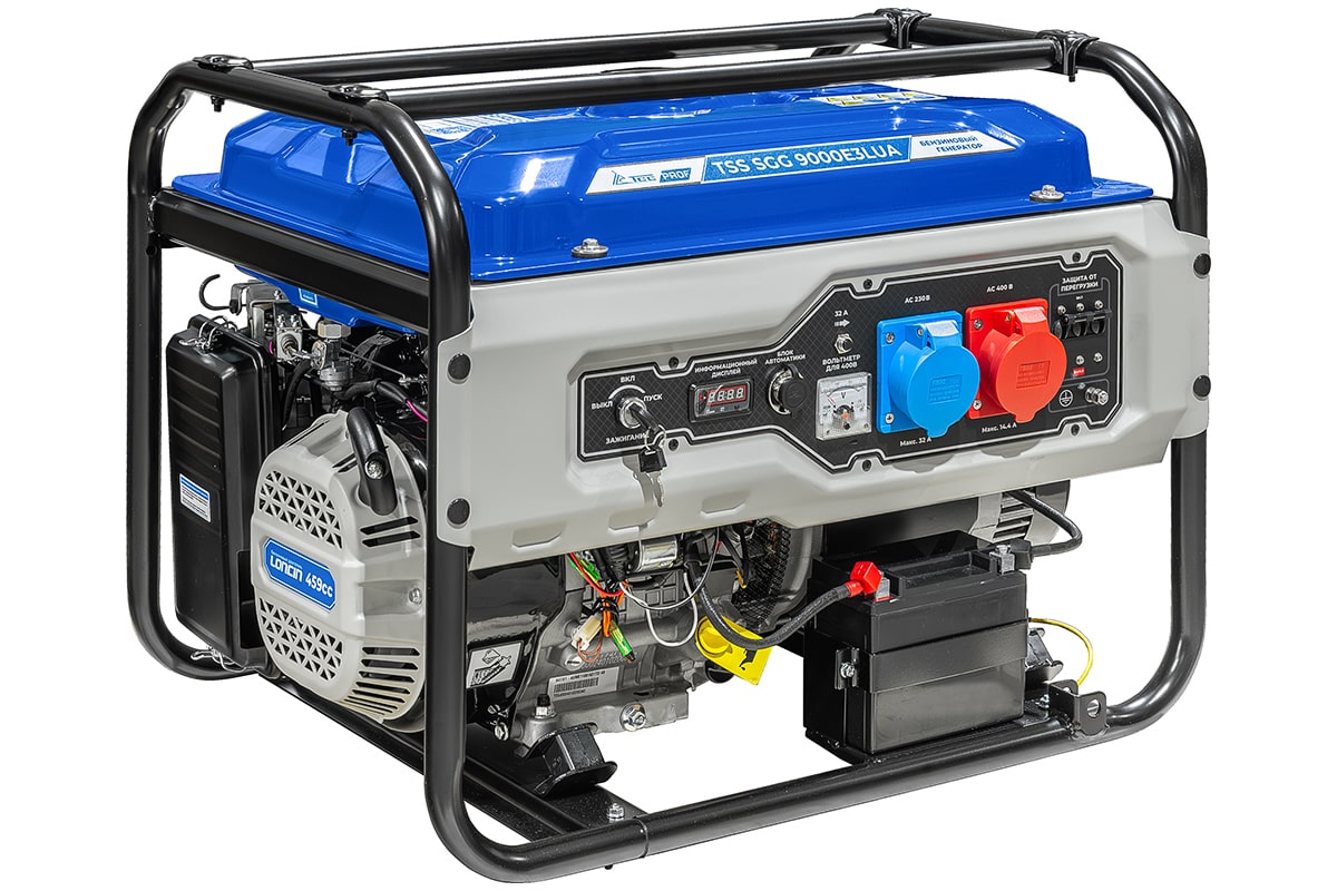 фото Бензогенератор TSS SGG 9000E3LUA