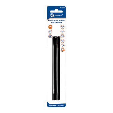 фото Полотно по дереву 130 мм (10 шт.) КОБАЛЬТ 917-612