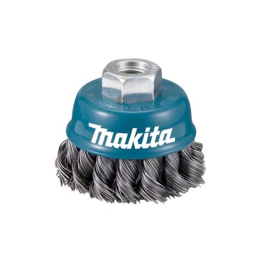фото Щетка чашечная 75 мм (для УШМ, М14, витая сталь 0.5 мм) MAKITA D-24131