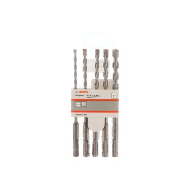 фото Набор буров 5 шт. (5, 6, 7, 8, 10 мм) SDS-Plus-1 BOSCH 2608579285