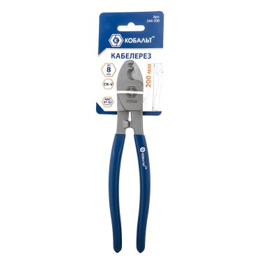 фото Кабелерез 200 мм (до 8 мм/38 кв. мм) КОБАЛЬТ 244-308
