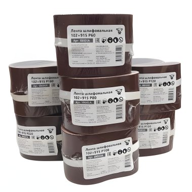 фото Лента шлифовальная 102х915 мм Р120 (ГОСТ 12439-79) BELMASH SB004A