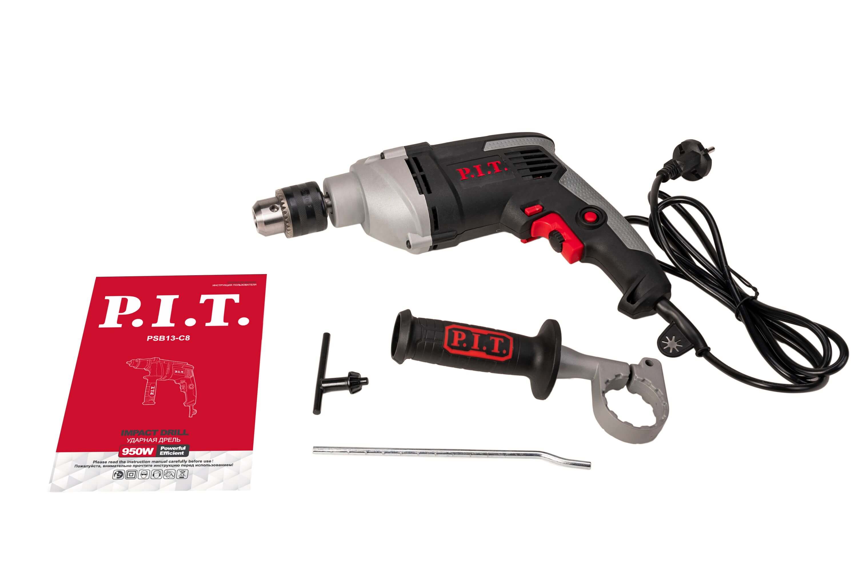 фото Дрель ударная P.I.T. PSB13-C8