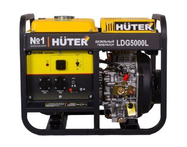 фото Генератор дизельный HUTER LDG5000L